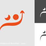 Logo de visage malheureux et heureux | Sophrologie Psychologie