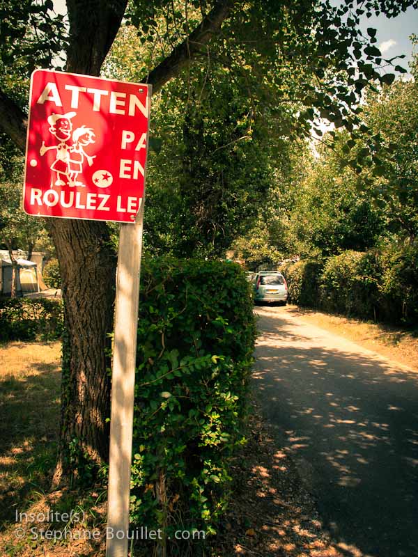 Roulez sur les enfants