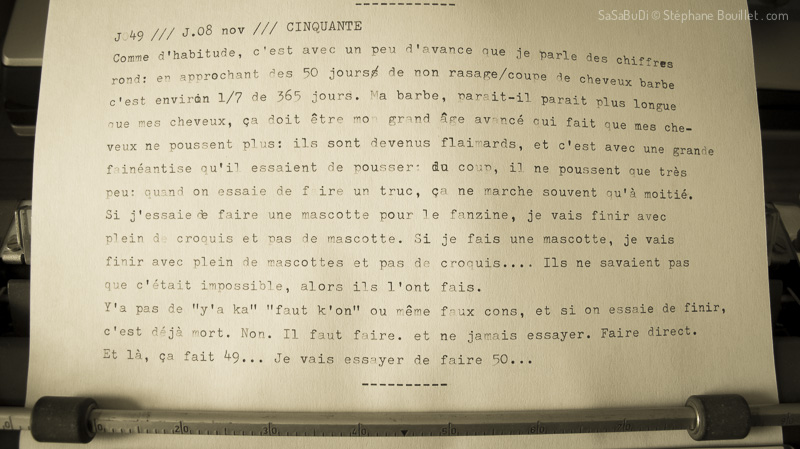 Sasabudi /// J049 /// Cinquante