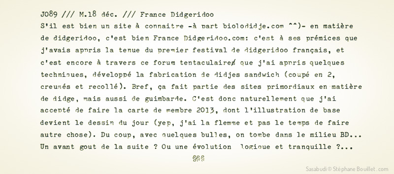 J089 /// France Didgeridoo