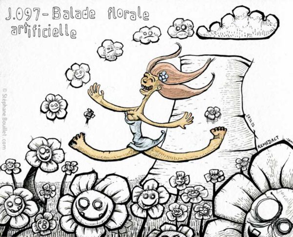 J097 /// Balade florale artificielle