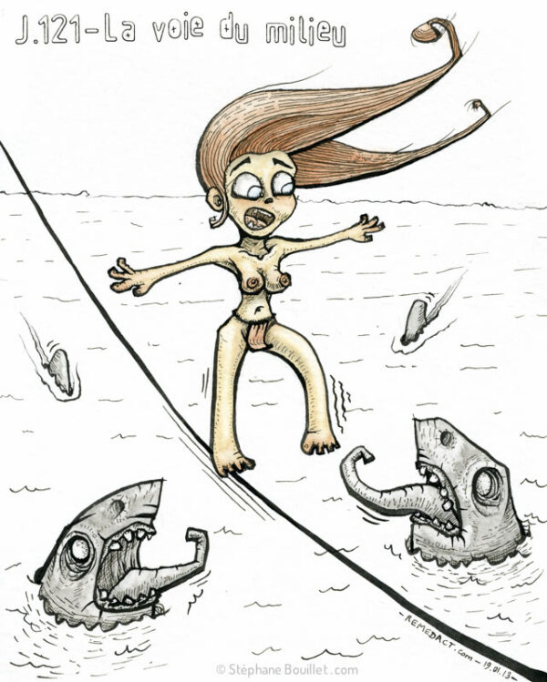 J121 /// La voie du milieu