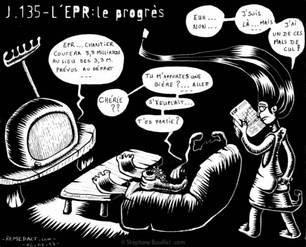 J135 /// L'EPR fait mal au cul