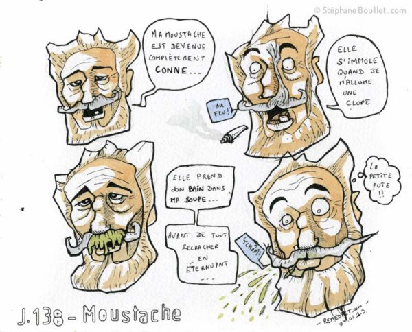 J137 /// Moustache