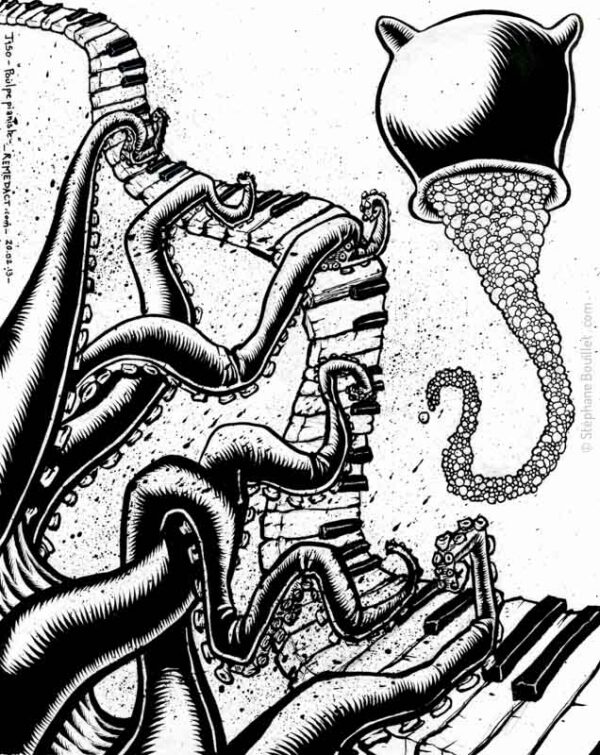 J150 /// Poulpe pianiste