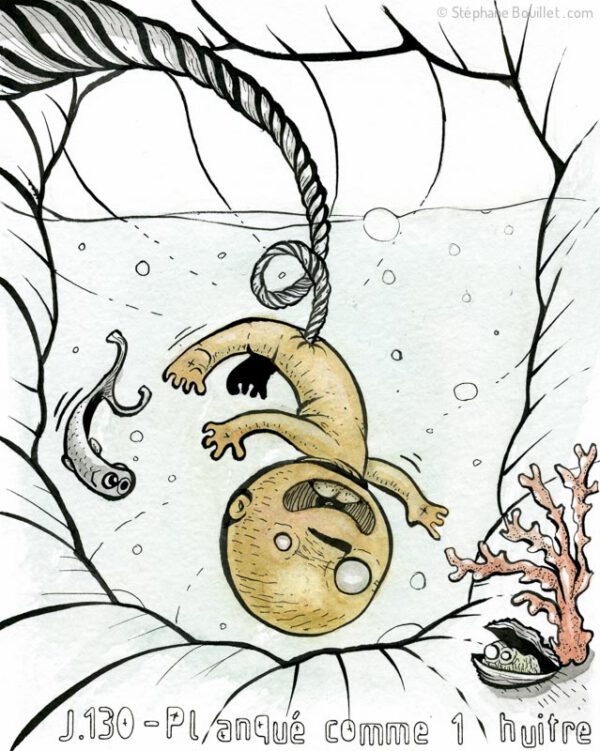 J130 /// Planqué comme une huitre