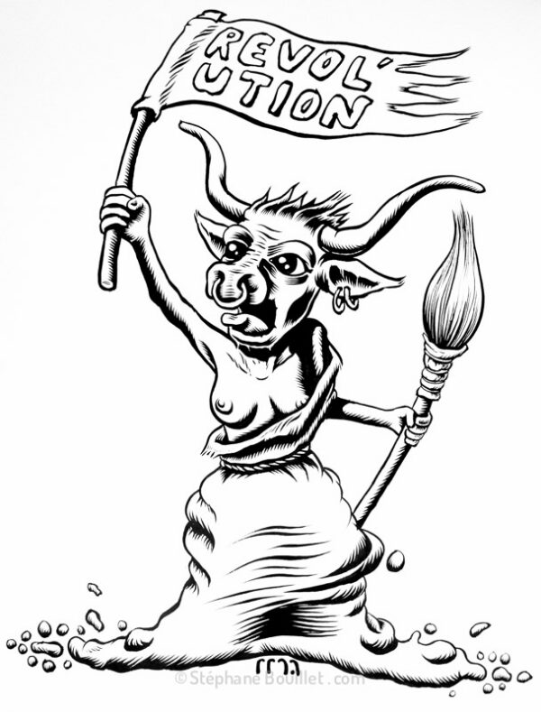 J275 /// Vache béarnaise en Révol'ution