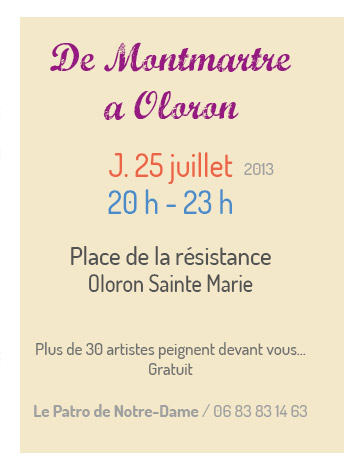 De Monmartre à Oloron