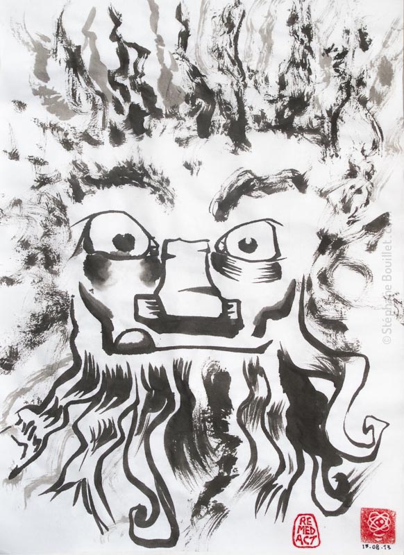Peinture japonaise: premier essai