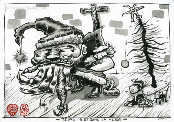 J333 /// Jésus est dans la merde