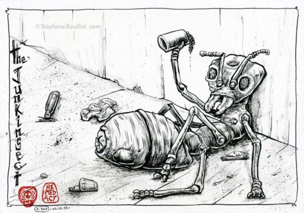 J349 /// Les fourmis junkies