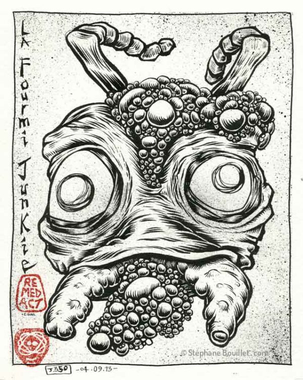 J350 /// La fourmi junky (bis)