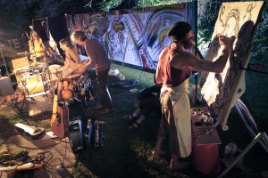 Live painting musical