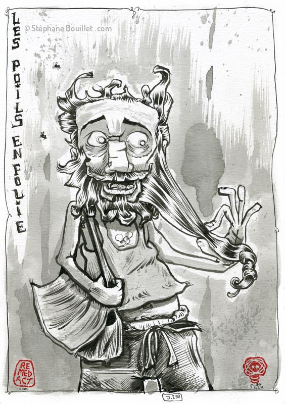 J299 /// Les poils en folie