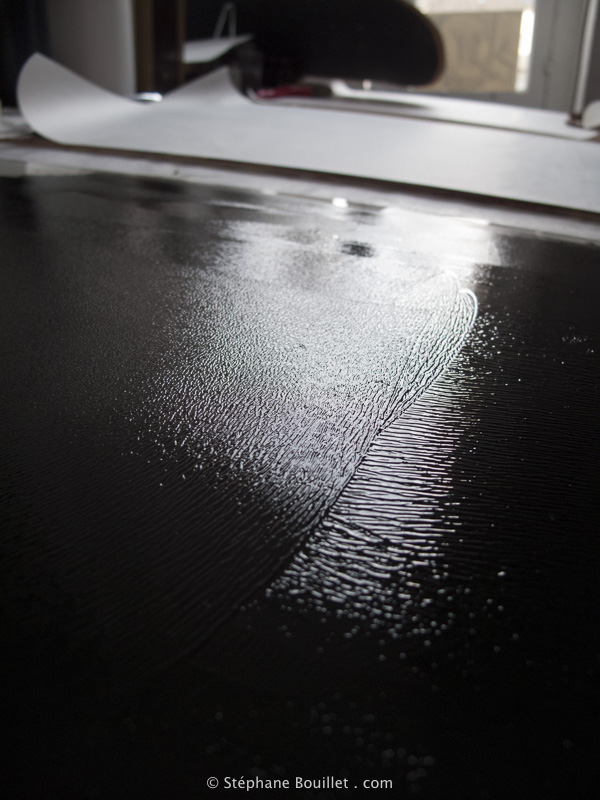 gravure sur bois: encre