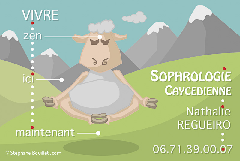 Carte de visite sophrologie