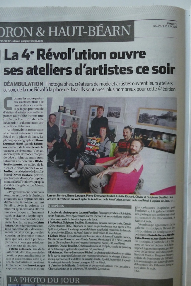 Révol&rsquo;ution été 2013