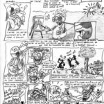 BD parue dans le fanzine vétérinaire de Lyon