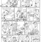 BD parue dans le fanzine vétérinaire de Lyon