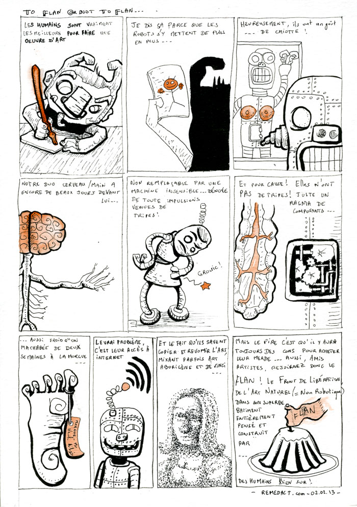 J124 /// VIVE LE FLAN !