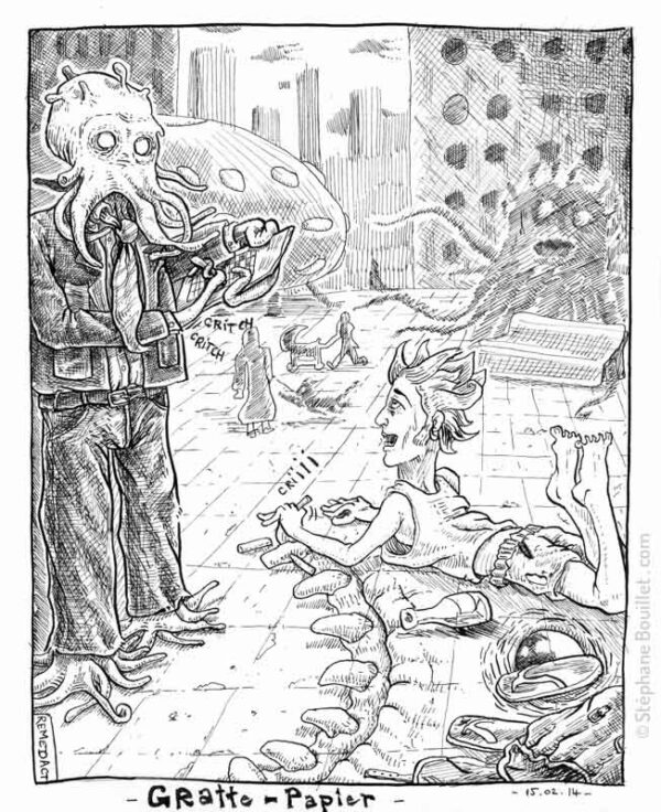 J274 /// Gratte-papier