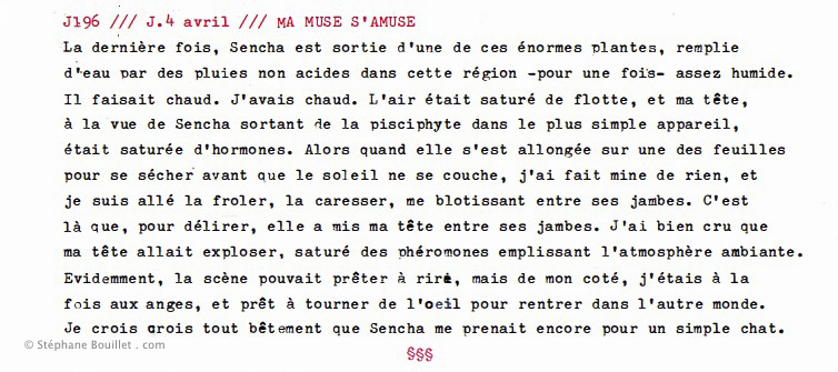 J196 /// MA MUSE S'AMUSE