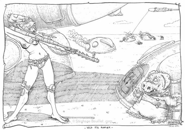 J285 /// Wild pig hunter