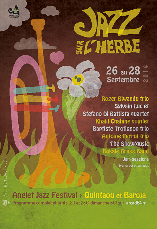 Jazz sur l'herbe 2014 (proposition)