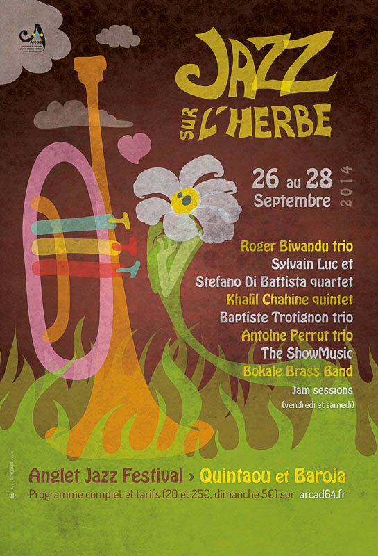 Jazz sur l'herbe 2014 (proposition)