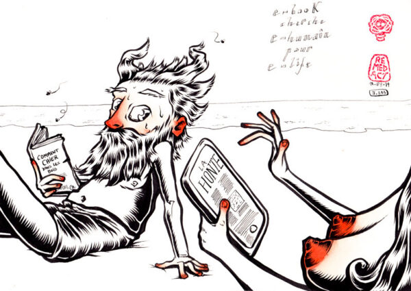 J293 /// e-book cherche e-humain pour e-life