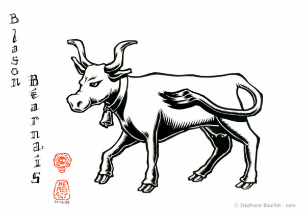 J300 /// BLASON BÉARNAIS