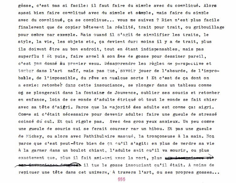 J318 /// D.4 août /// L'ART JOUVENCE