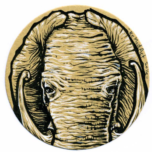 L'éléphant trompé