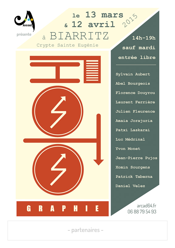 Photographie: exposition / proposition d'affiche-flyer  (non retenu)