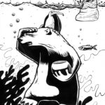 Eau delà - BD animale sur le réchauffement climatique et plus globalement l'écologie