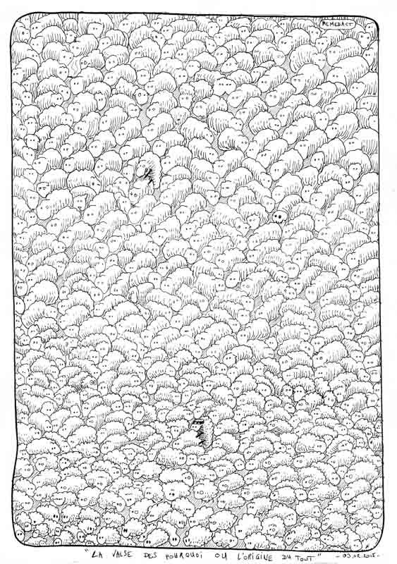 J325 /// La valse des pourquoi ou l'origine du tout