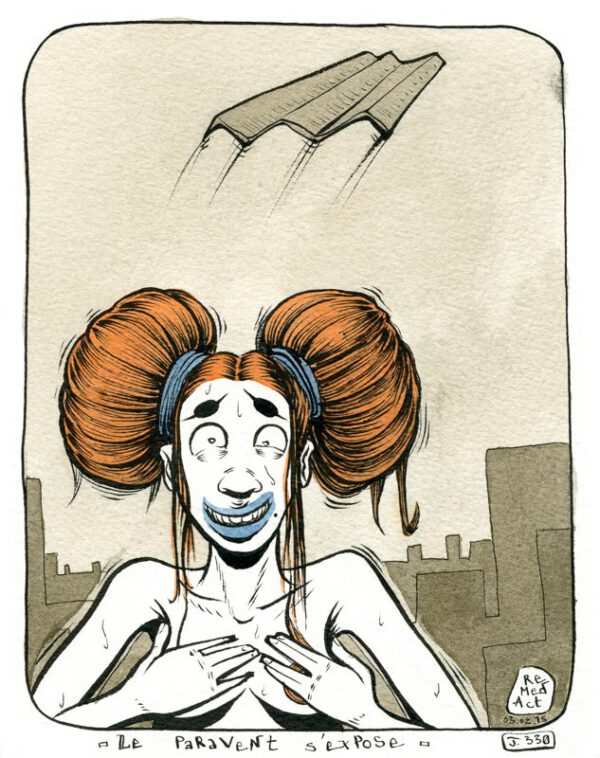 J330 /// Le paravent s'expose