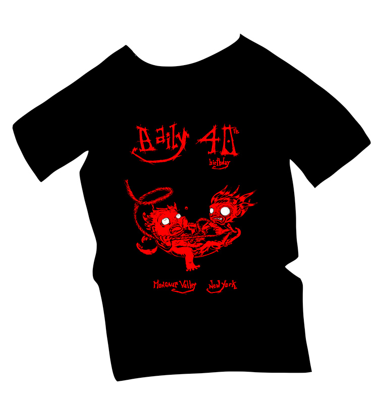 T-shirt evil