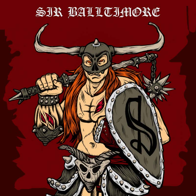 Guerrier barbare - Album CD couverture