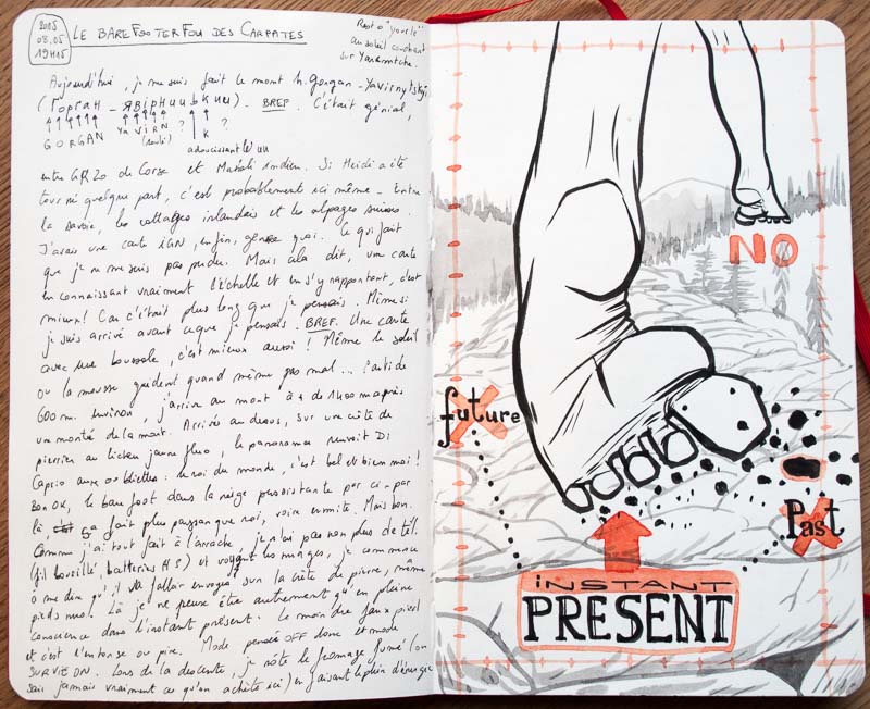 Le barefooter fou des Carpates