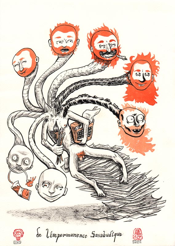 J365 /// L'impermanente hydre sasabudique