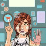 Internet marketing girl