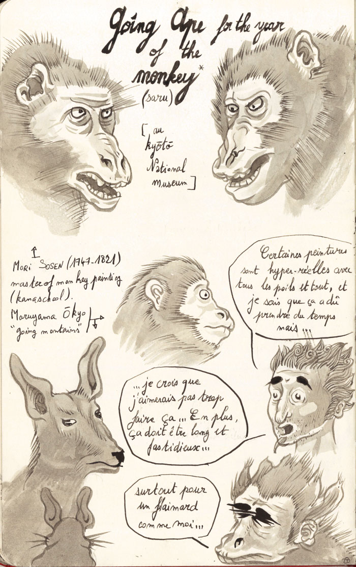 Going ape for the year of the monkey -Lost in kyoto #14