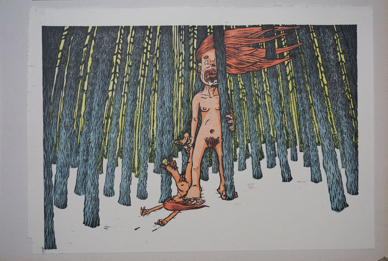 Estampe japonaise : l&rsquo;impression