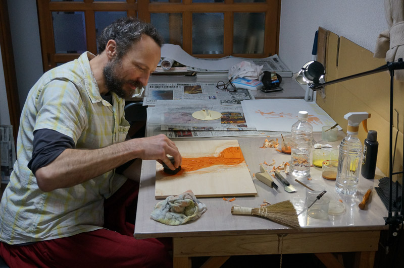 Estampe japonaise : la gravure des couleurs