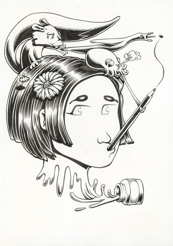 La graphiste animale