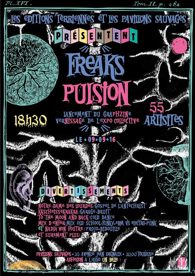 Freaks Pulsion -expo + fanzine