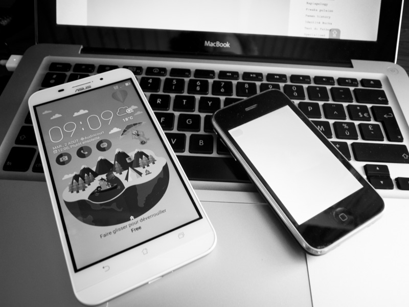 Bye bye iPhone : welcome Androïd