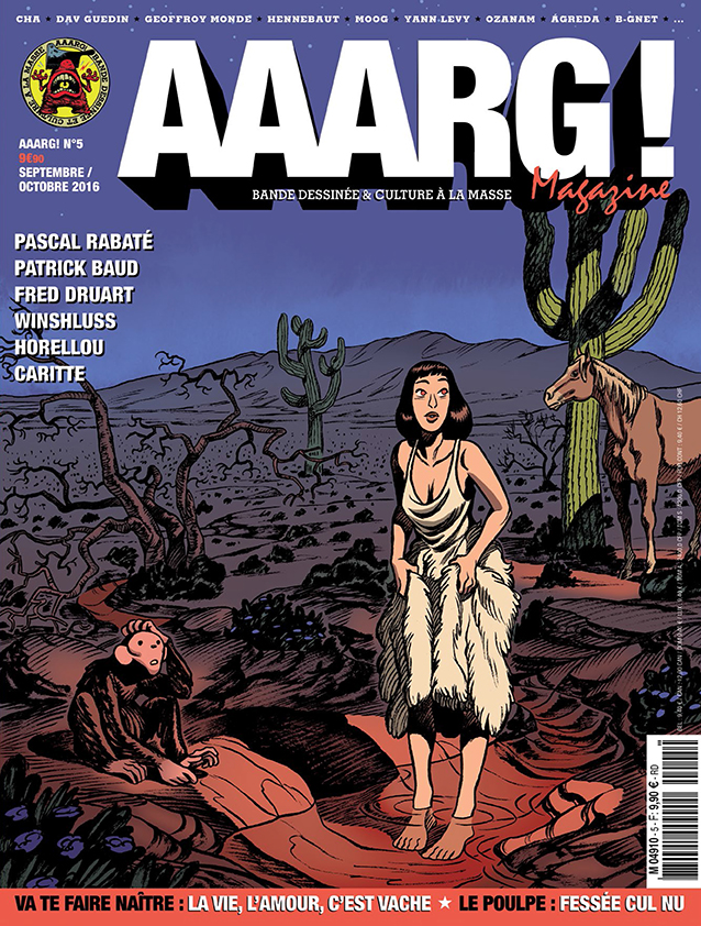 Aaarg ! n°5, avec une belle couverture de Frederik Peeters