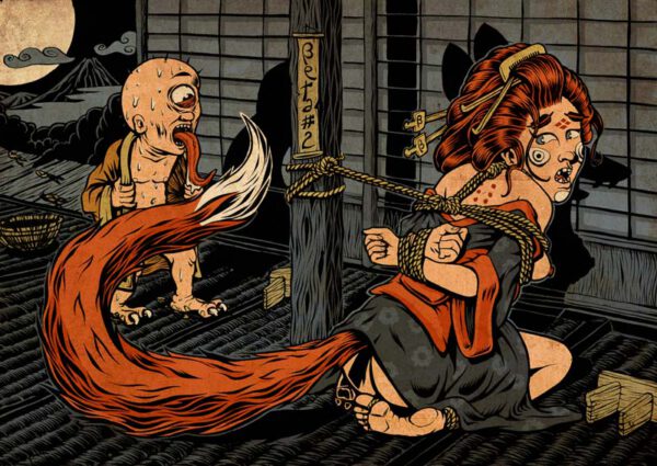 Kitsune et Hitotsume kozo